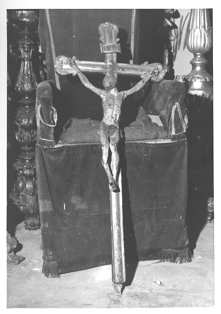 crocifisso - bottega italiana (prima metà sec. XVIII)