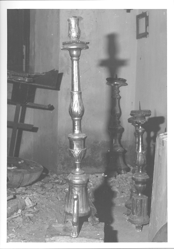 candeliere - produzione italiana (fine sec. XVIII)