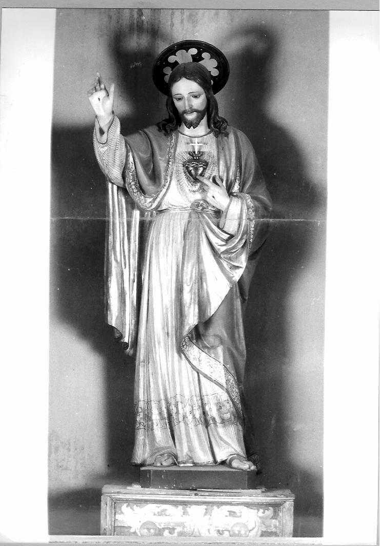 Sacro Cuore di Gesù (statua) - bottega marchigiana (fine sec. XIX)