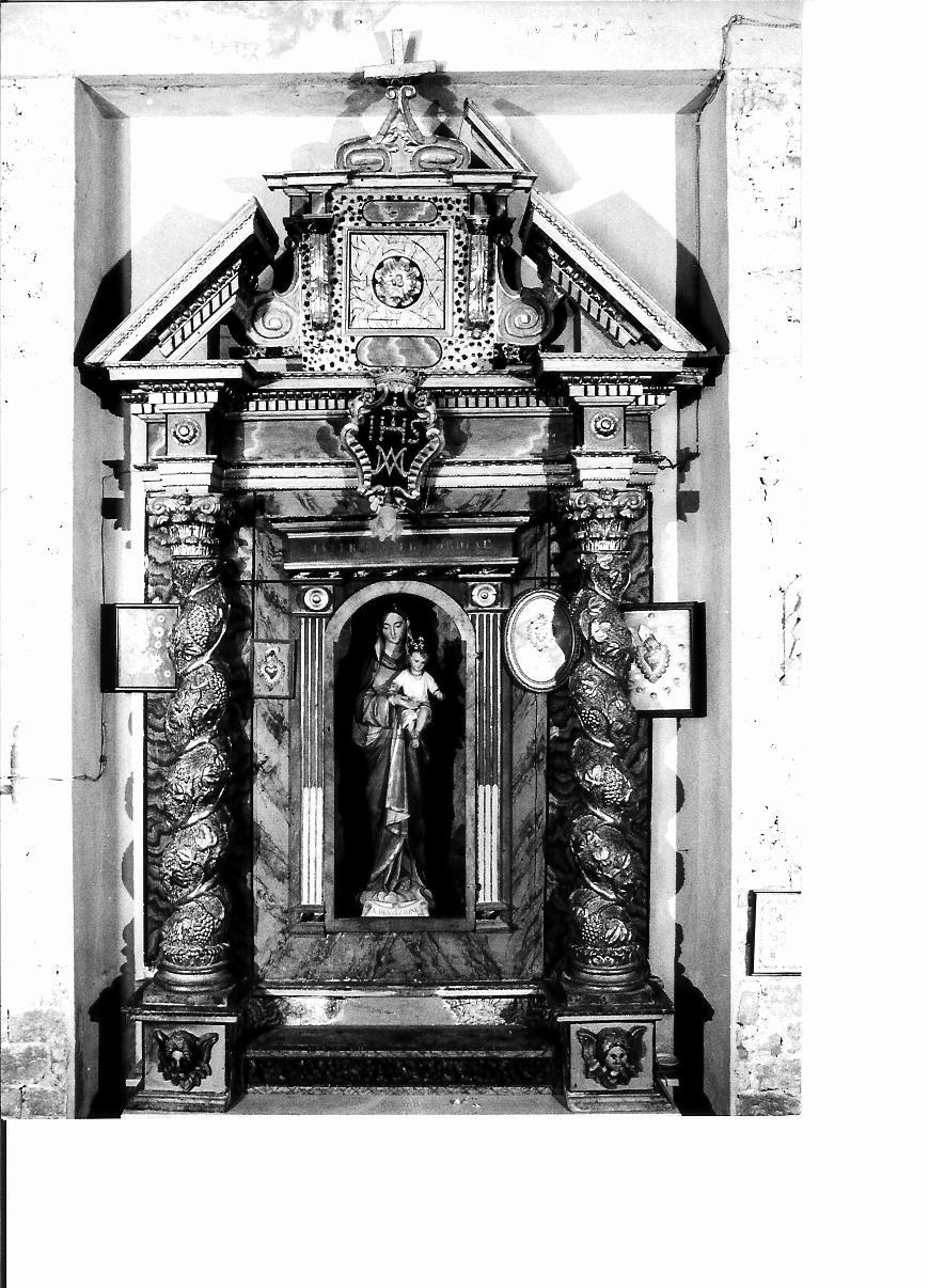altare - a edicola - bottega marchigiana (sec. XVII)