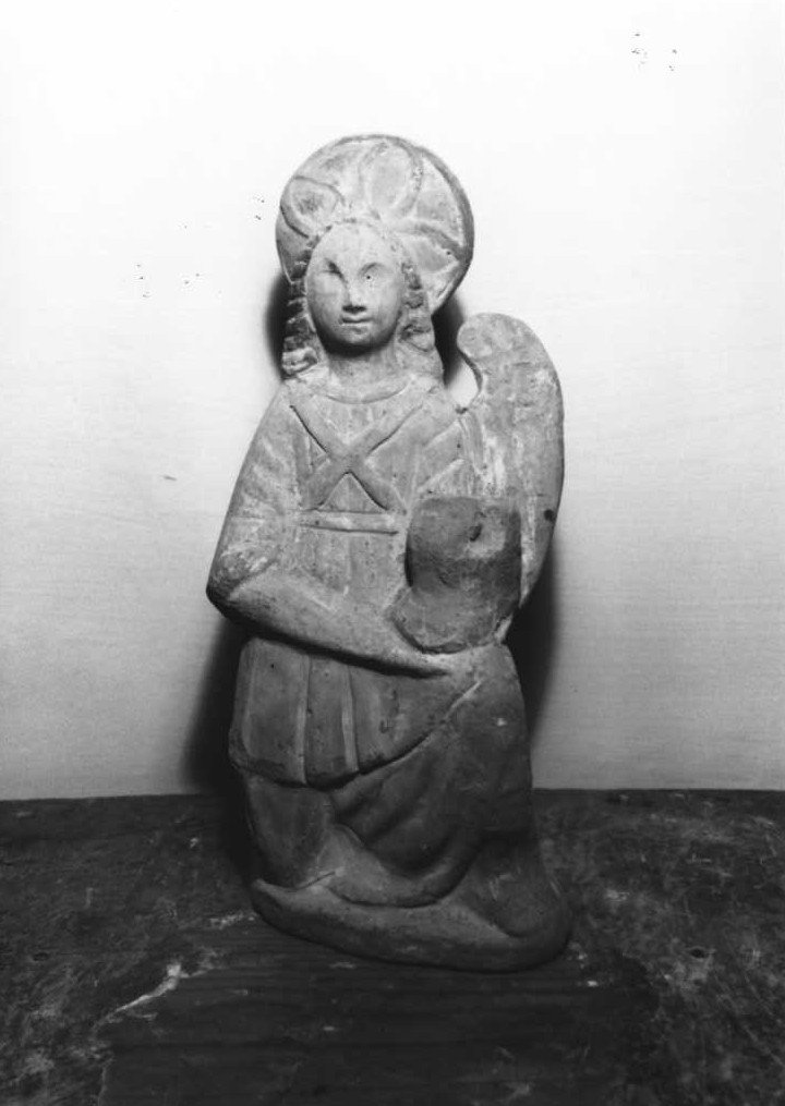 angeli portacandelabri (scultura, coppia) - bottega marchigiana (fine/inizio secc. XV/ XVI)