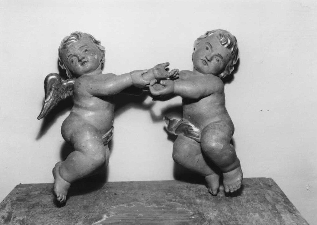 angeli (scultura, coppia) - bottega marchigiana (sec. XVIII)
