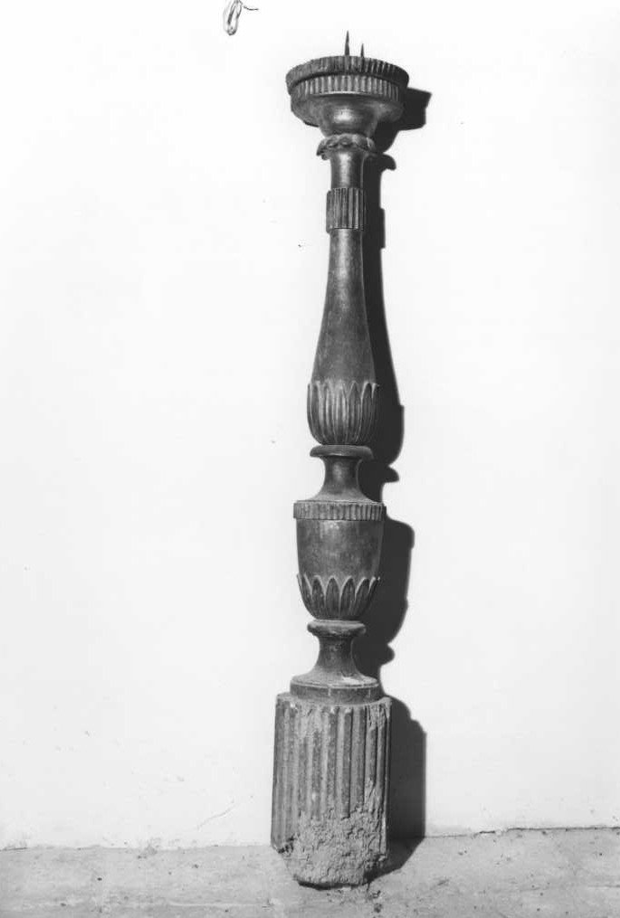 candeliere - bottega marchigiana (sec. XIX)