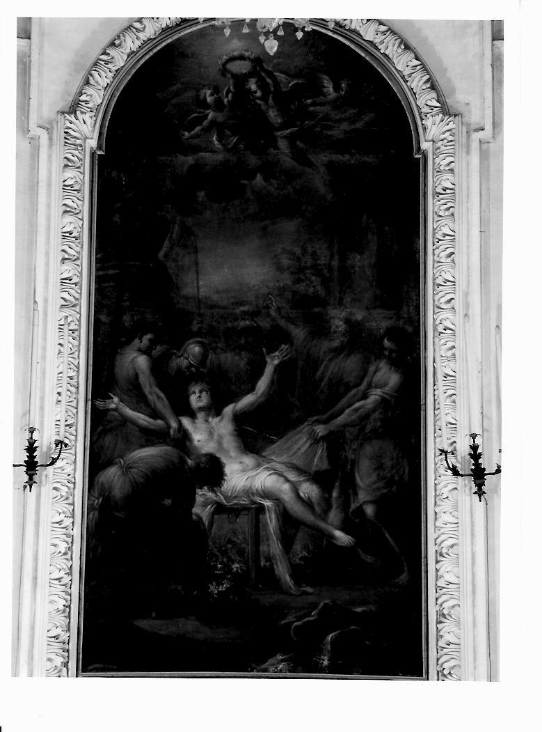 martirio di San Lorenzo (dipinto) di Appiani Andrea (sec. XVIII)