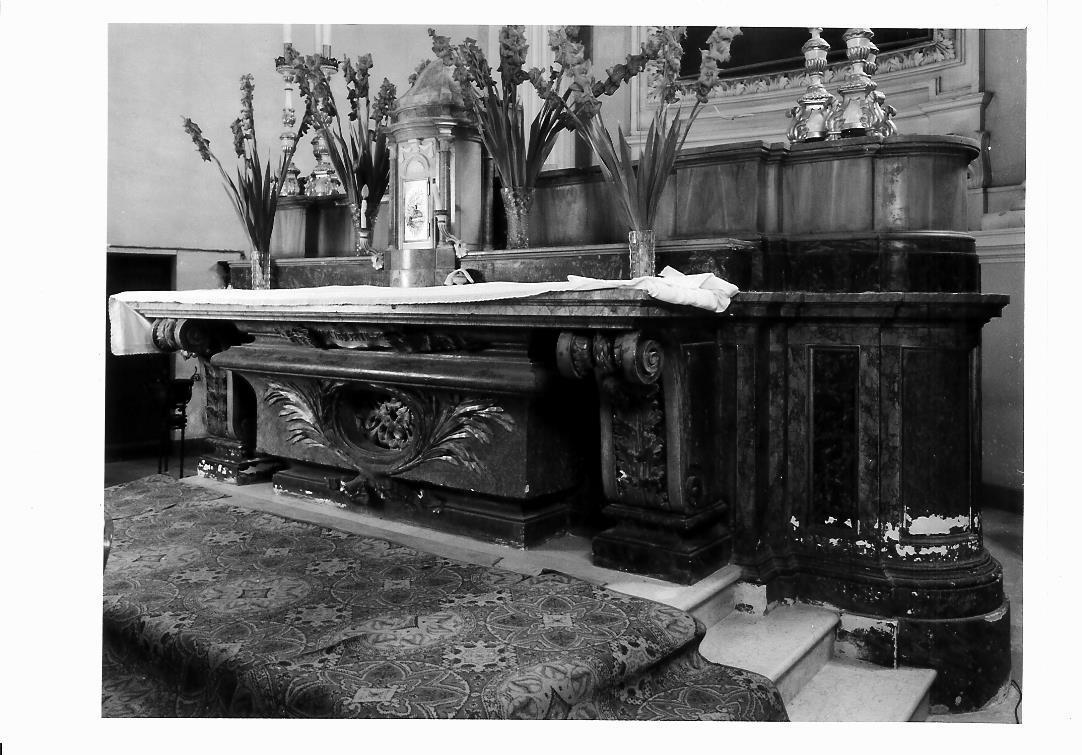 altare maggiore - bottega marchigiana (sec. XIX)