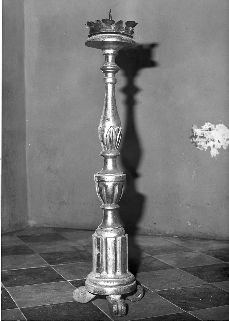 candeliere, serie - produzione marchigiana (fine, inizio sec. XVIII, sec. XIX)