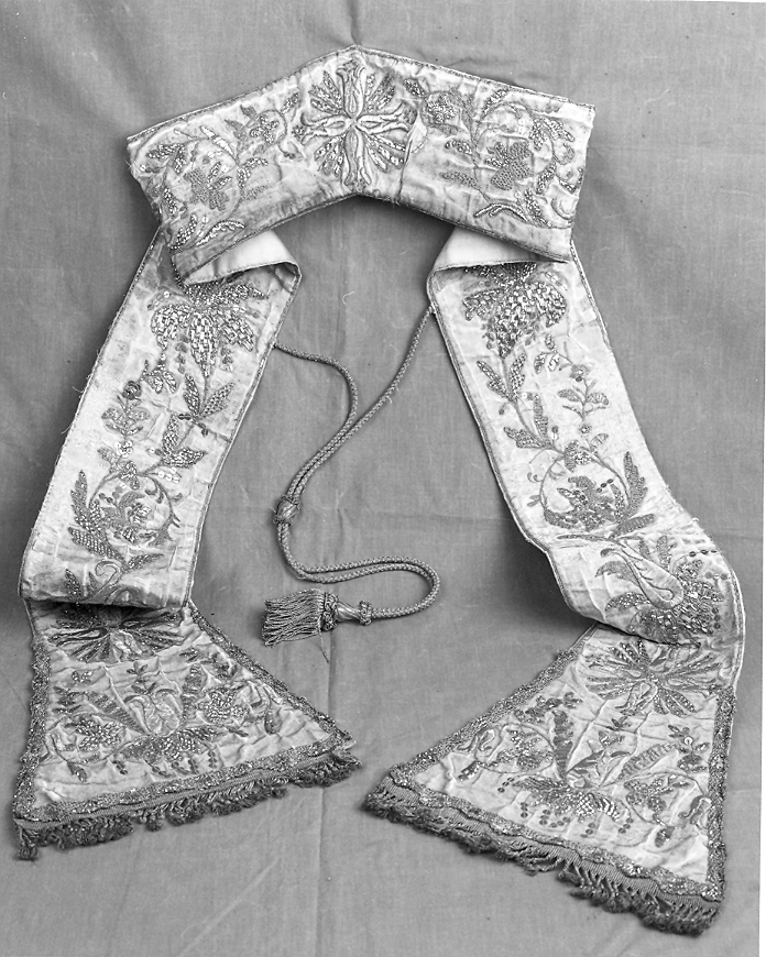 stola - manifattura italiana (sec. XVIII)