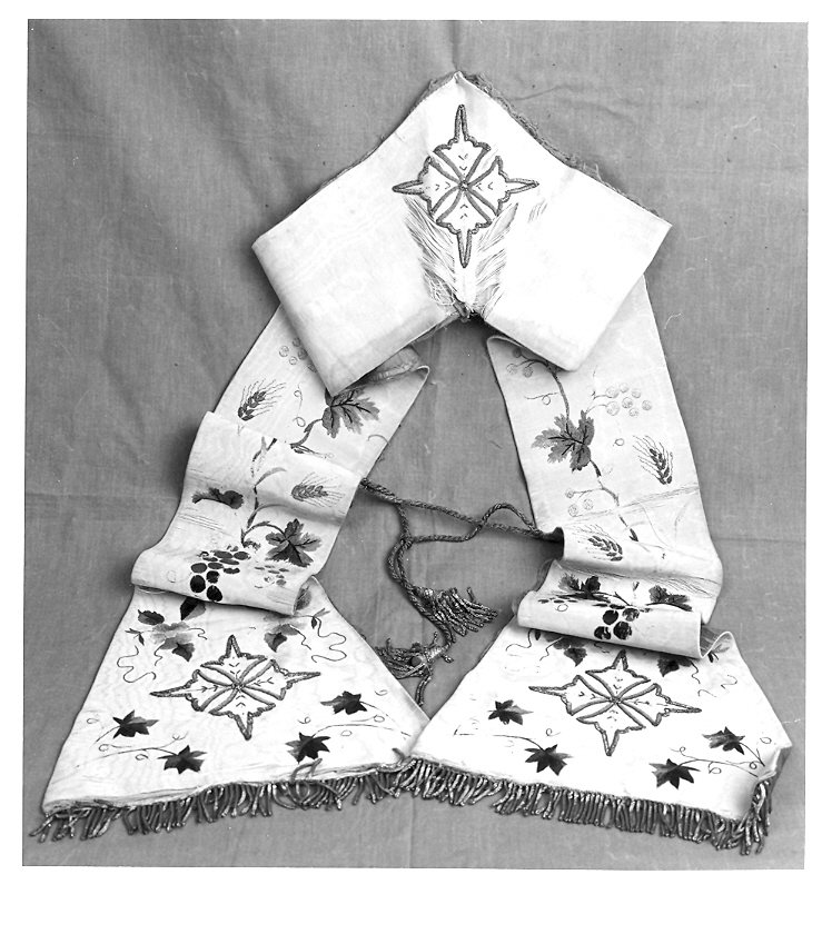 stola - manifattura italiana (sec. XIX)