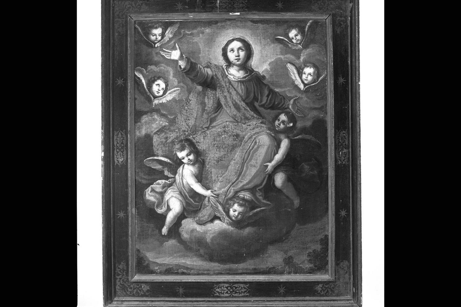 assunzione della Madonna (dipinto) - ambito marchigiano (sec. XIX)
