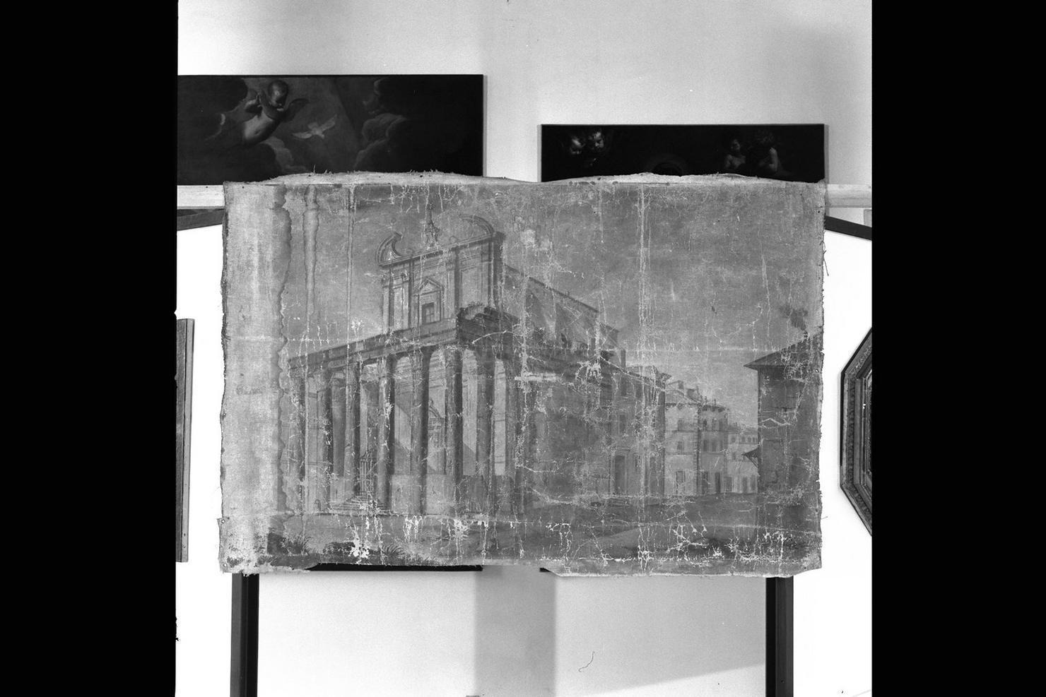 Chiesa di San Lorenzo in Miranda (dipinto) - ambito marchigiano (sec. XIX)