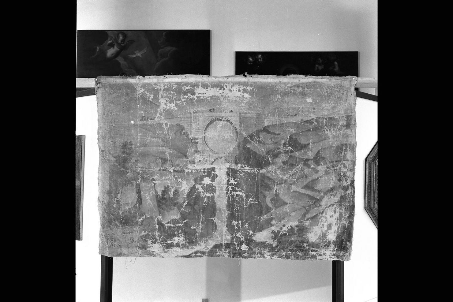 capriccio (dipinto) - ambito marchigiano (sec. XIX)