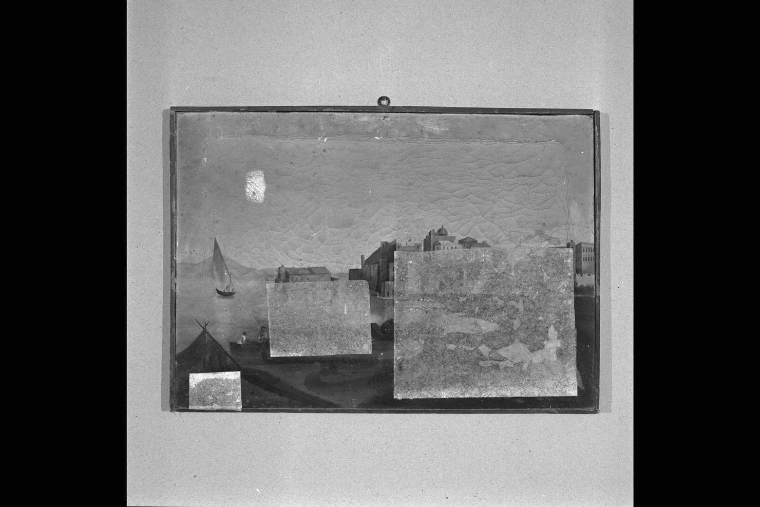 marina (dipinto) - ambito napoletano (sec. XIX)