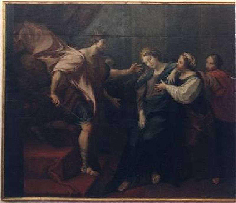 Ester ed Assuero (dipinto) di Antonozzi Francesco (prima metà sec. XVIII)