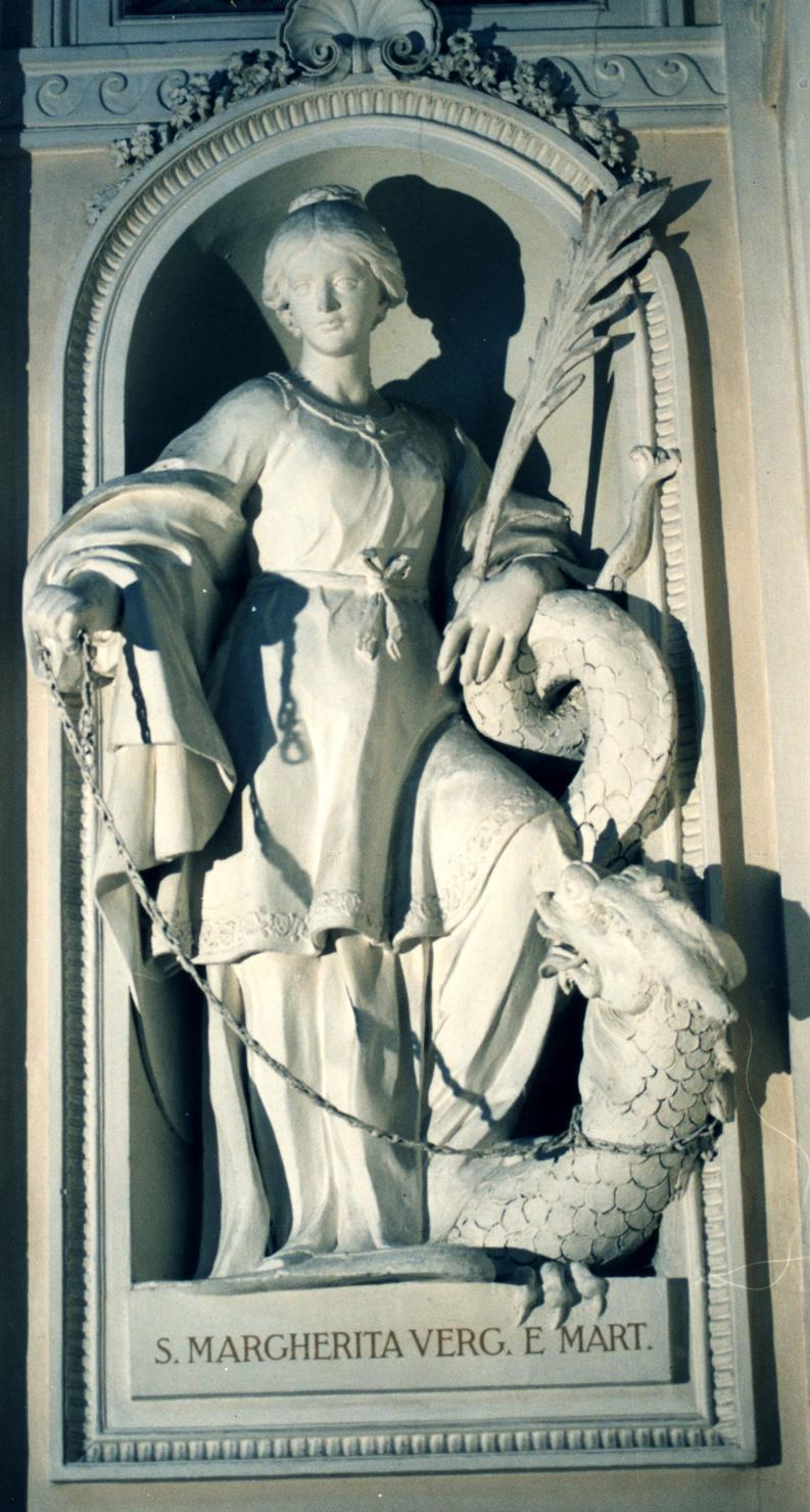 Santa Margherita (statua) di Amantini Tommaso (attribuito) (sec. XVII)