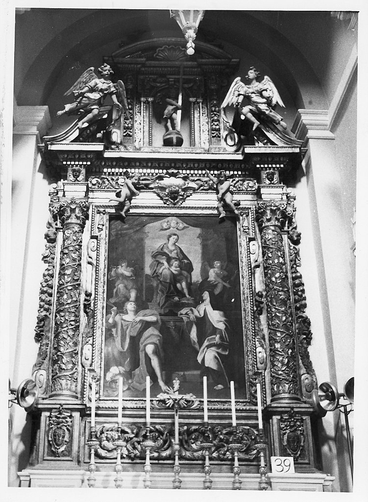 altare di Scaglia Leonardo (attribuito), Giglioni Francesco (prima metà sec. XVII)