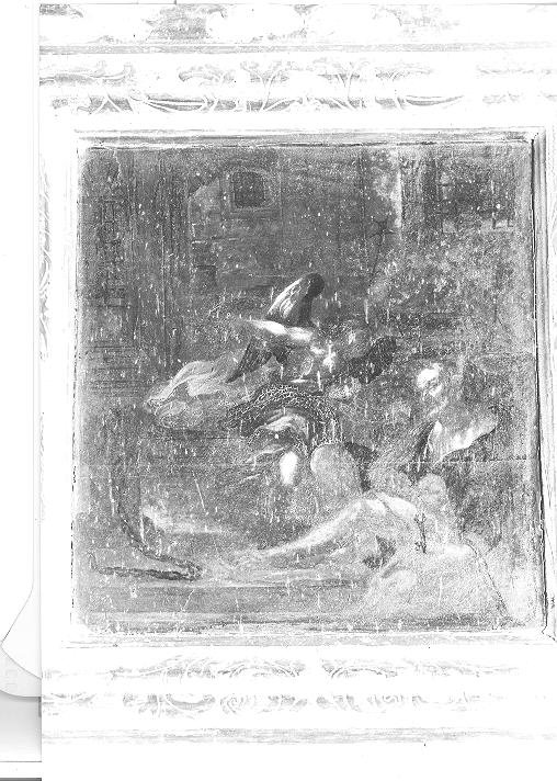 San Pietro liberato dal carcere da un angelo (dipinto) di Ramazzani Ercole (maniera) (sec. XVI)