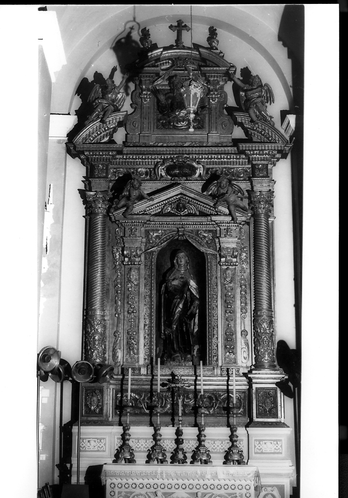 altare di Scaglia Leonardo (attribuito), Giglioni Francesco (sec. XVII)