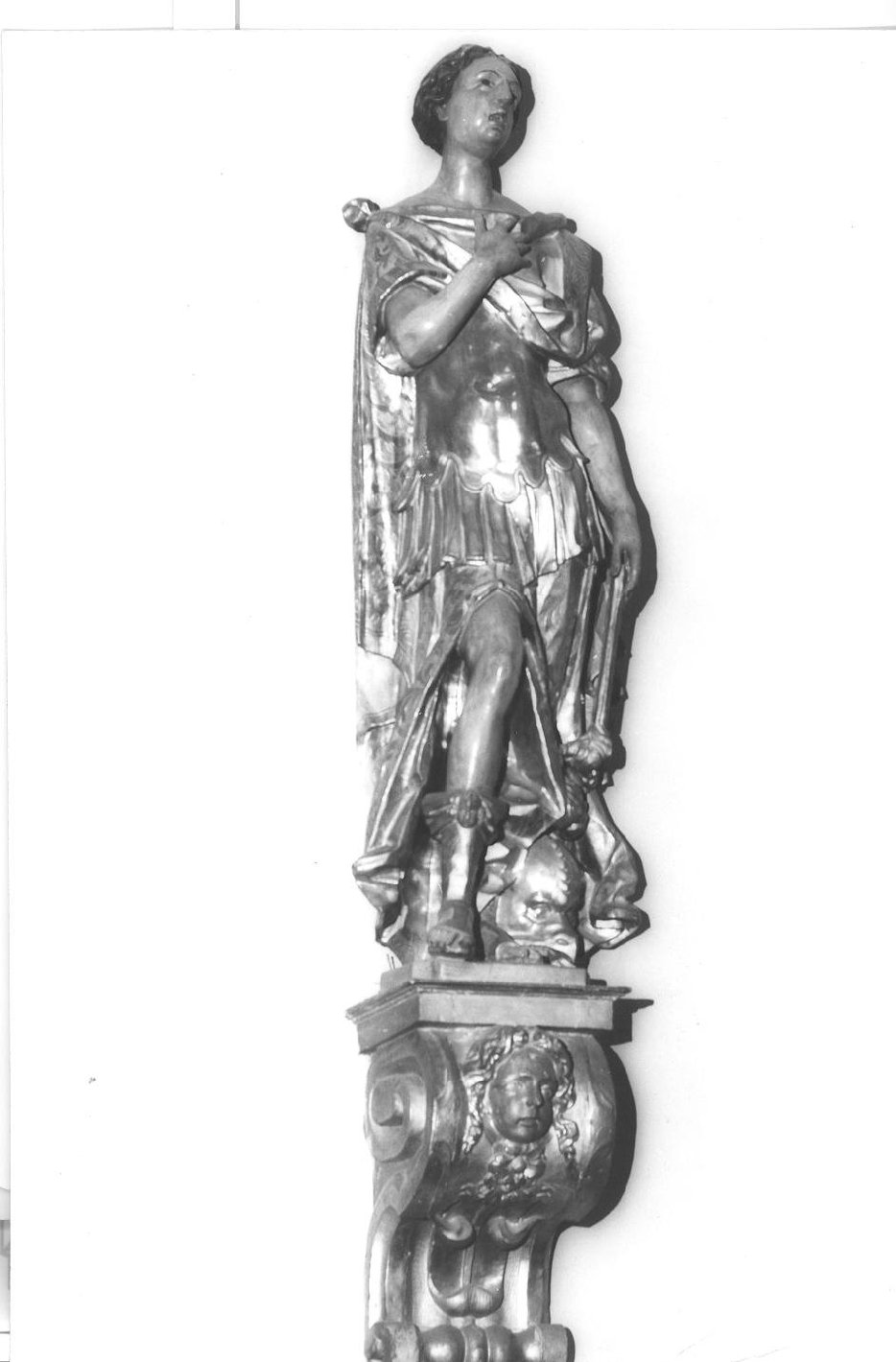 Speranza (statua, pendant) di Scaglia Leonardo, Giglioni Francesco (sec. XVII)