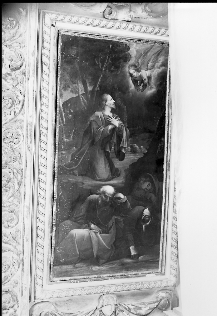 orazione di Cristo nell'orto di Getsemani (dipinto) - ambito marchigiano (metà sec. XVII)