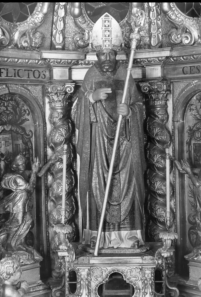 San Nicolò (statua) - bottega marchigiana (sec. XV)