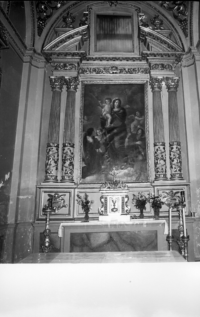 altare - bottega marchigiana (fine/inizio secc. XVIII/ XIX)
