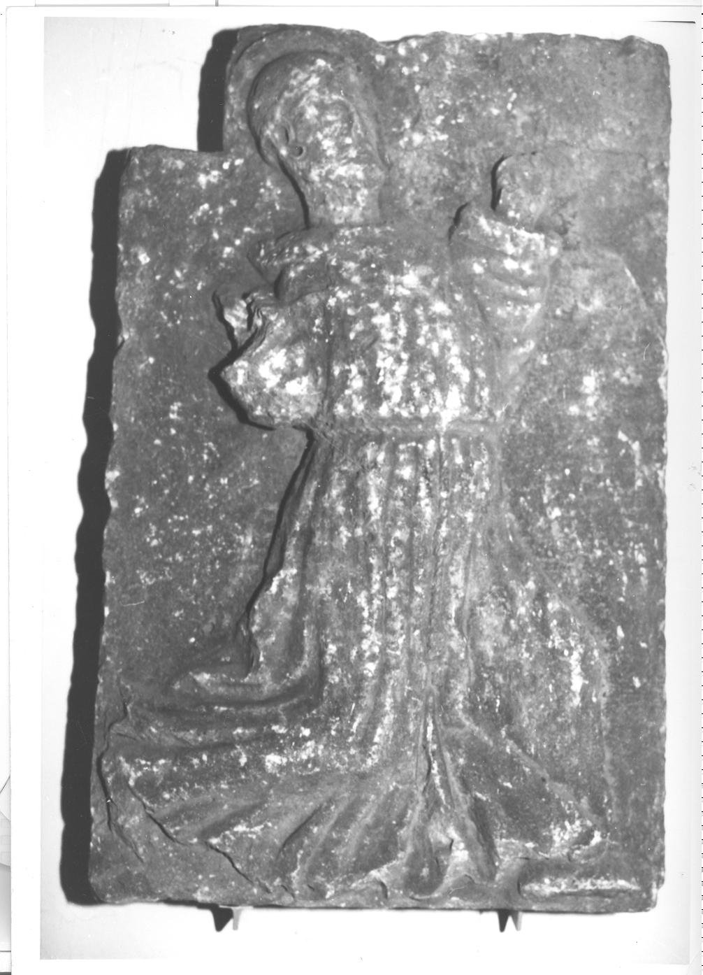 San Francesco d'Assisi riceve le stimmate (rilievo) - bottega marchigiana (fine sec. XIV)