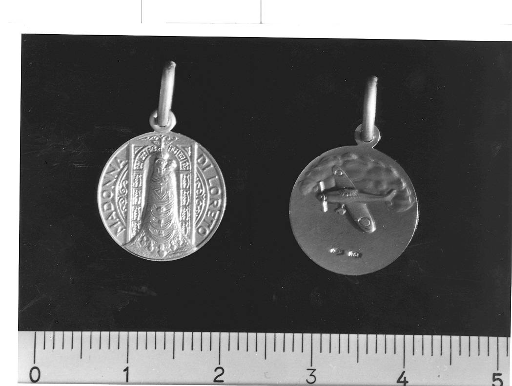 Madonna di Loreto (medaglia) - produzione marchigiana (inizio sec. XX)