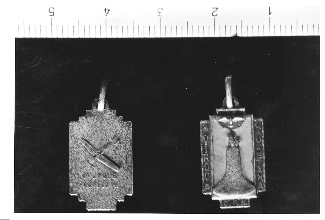 Madonna di Loreto (medaglia) - produzione marchigiana (inizio sec. XX)