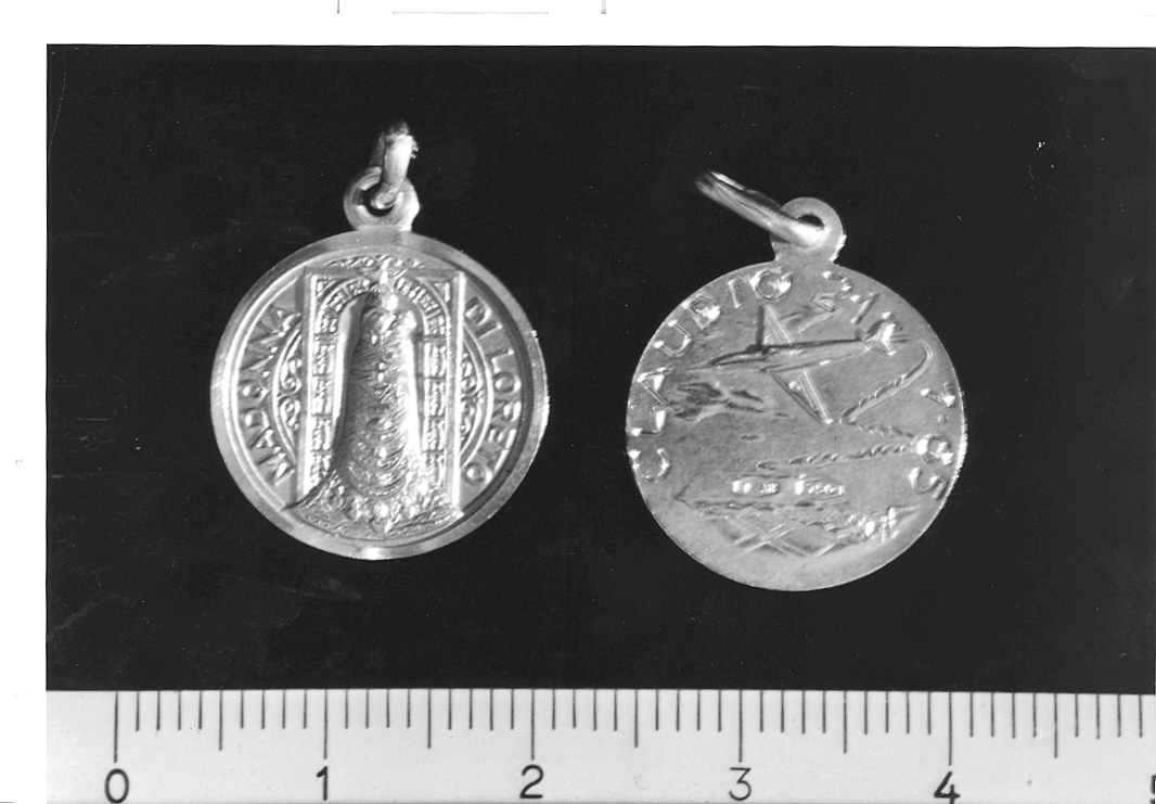 Madonna di Loreto (medaglia) - produzione marchigiana (inizio sec. XX)