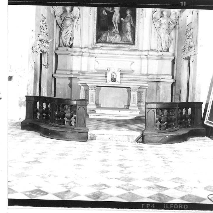 balaustrata - bottega marchigiana (sec. XVIII)