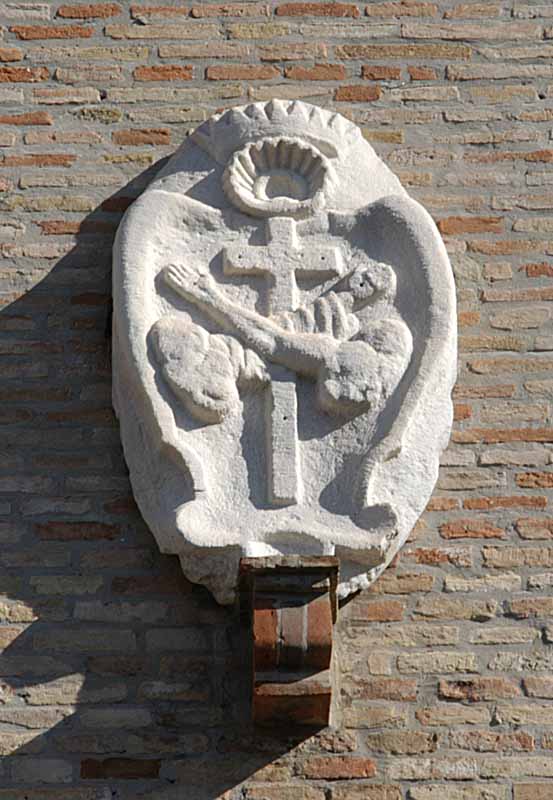 emblema (rilievo) - bottega marchigiana (sec. XVII)