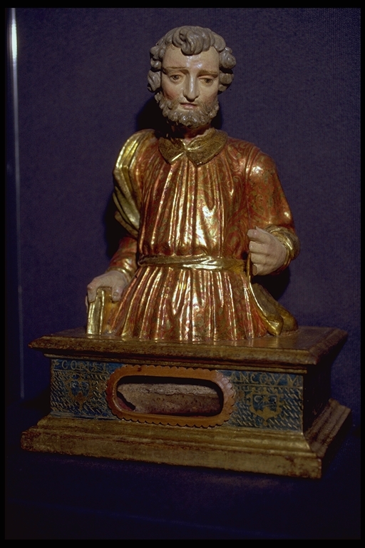 San Costanzo (reliquiario - a busto) - bottega siciliana (sec. XVII)