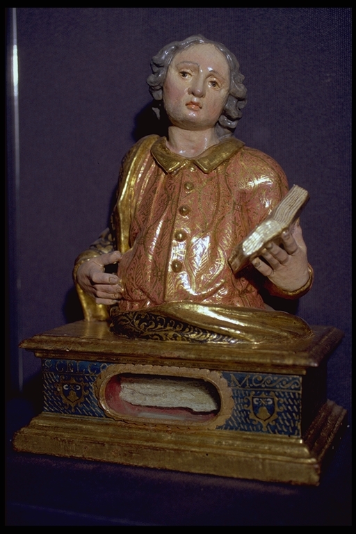San Celso (reliquiario - a busto) - bottega siciliana (sec. XVII)