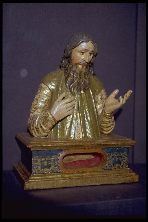 Cristo (reliquiario - a busto) - bottega siciliana (sec. XVII)