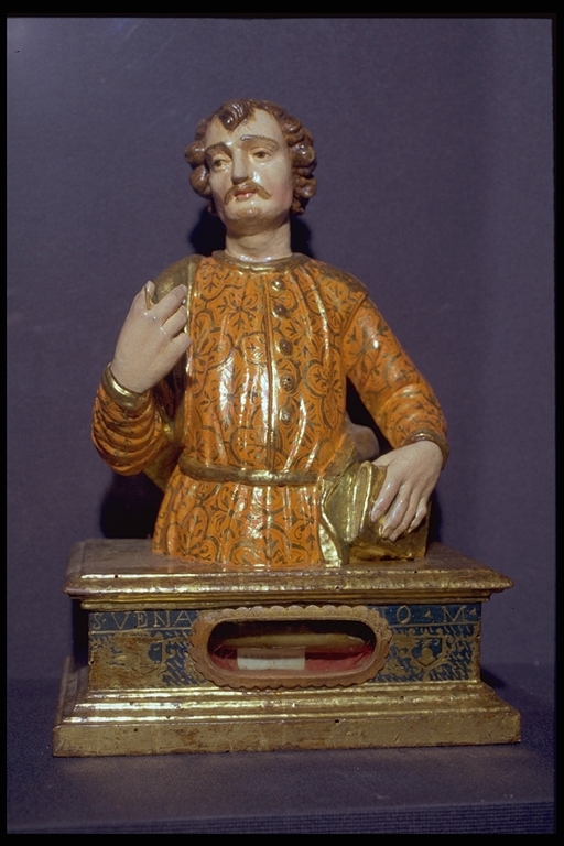 San Venanzio (reliquiario - a busto) - bottega siciliana (sec. XVII)