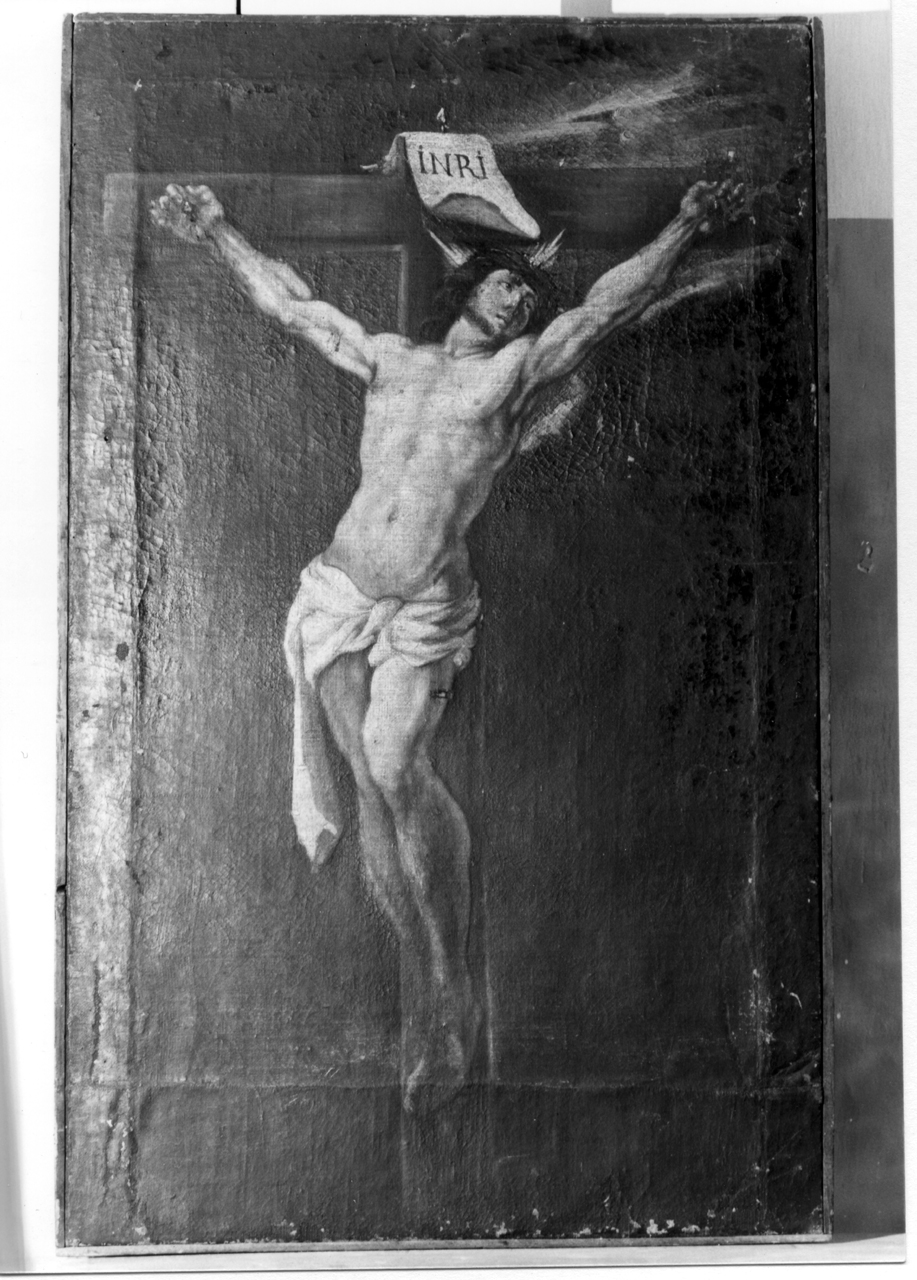 Cristo crocifisso (dipinto) - ambito Italia centrale (sec. XVII)