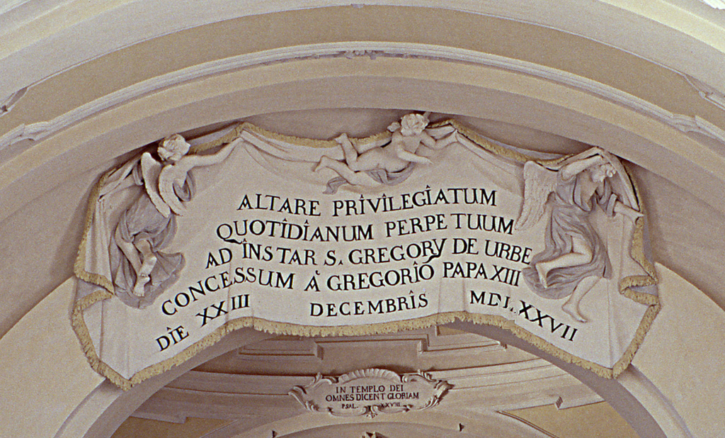 angeli (decorazione plastica) di Bossi Lorenzo (attribuito) (metà sec. XVIII)