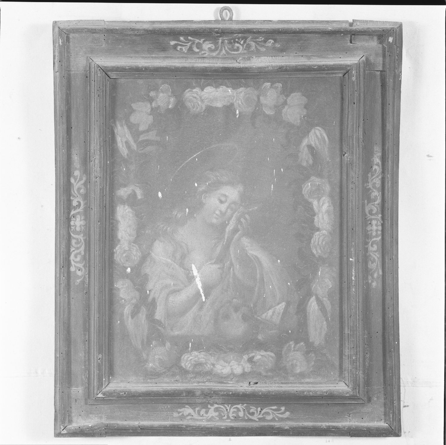 Santa Maria Maddalena penitente (dipinto, elemento d'insieme) - ambito marchigiano (sec. XVII)