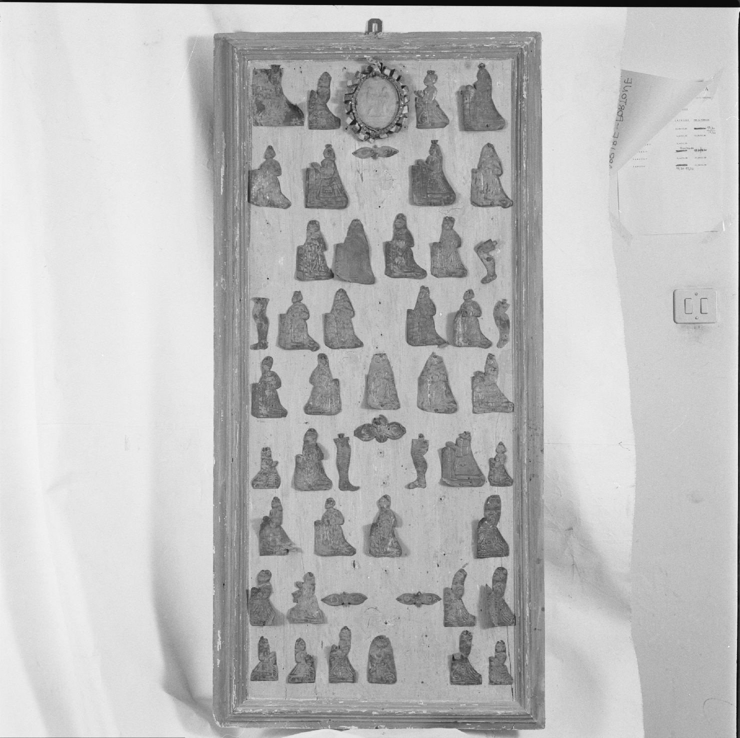 pannello, serie - bottega marchigiana (sec. XIX)