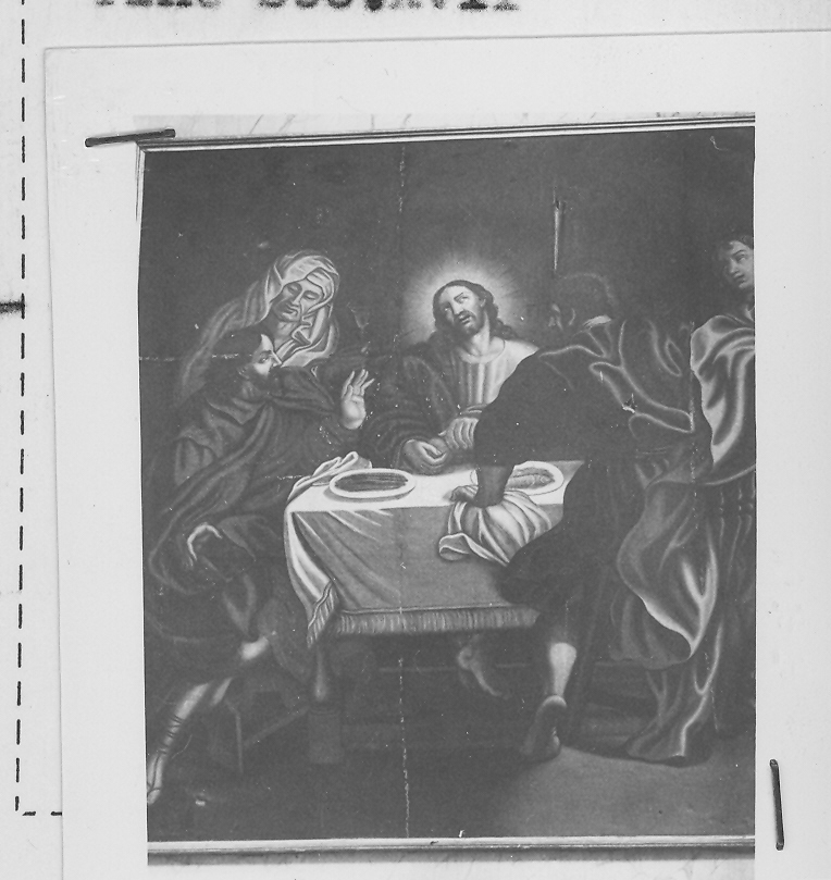 cena in Emmaus (dipinto) - ambito marchigiano (sec. XVII)