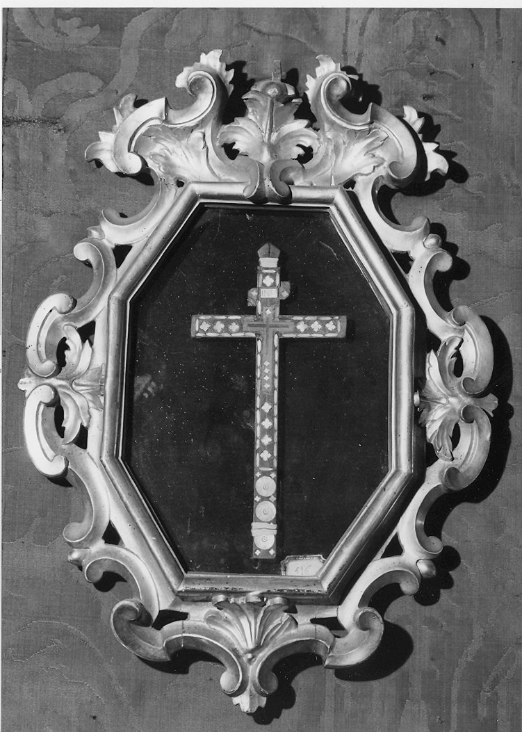 crocifisso - manifattura francescana (sec. XIX)