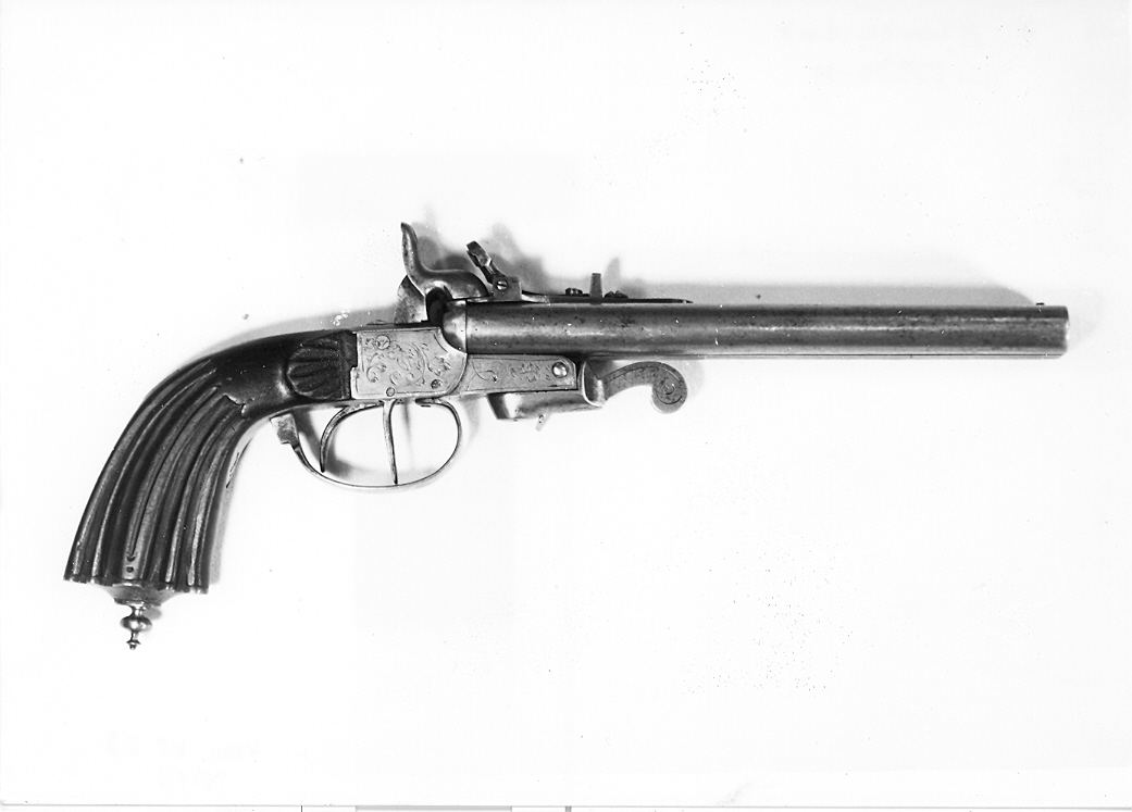 pistola - produzione belga (sec. XIX)