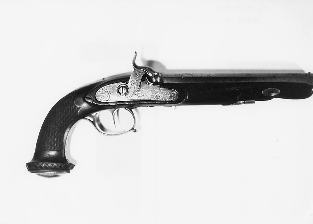 pistola - produzione inglese (sec. XIX)