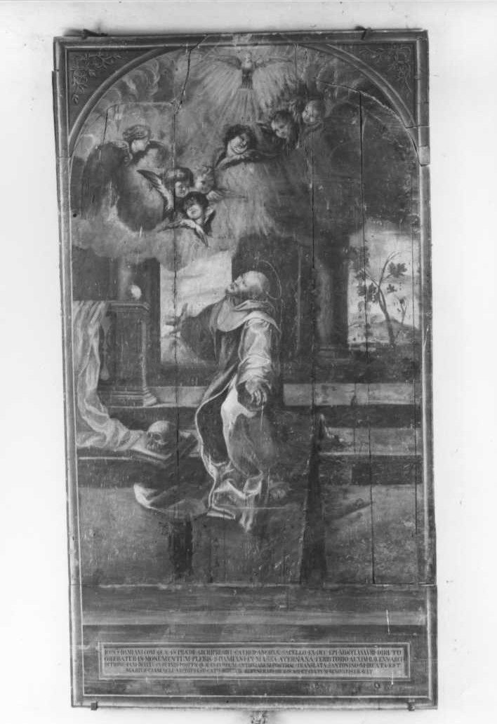 San Bernardo (dipinto) di Fiori Federico detto Barocci (maniera) (sec. XVIII)