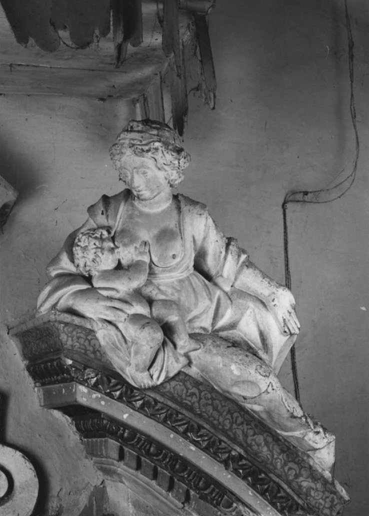 Carità (statua) - bottega marchigiana (metà sec. XVII)
