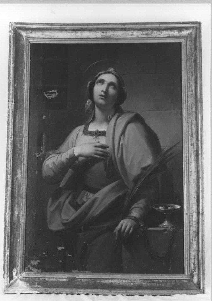 Santa Lucia (dipinto) - ambito marchigiano (sec. XIX)