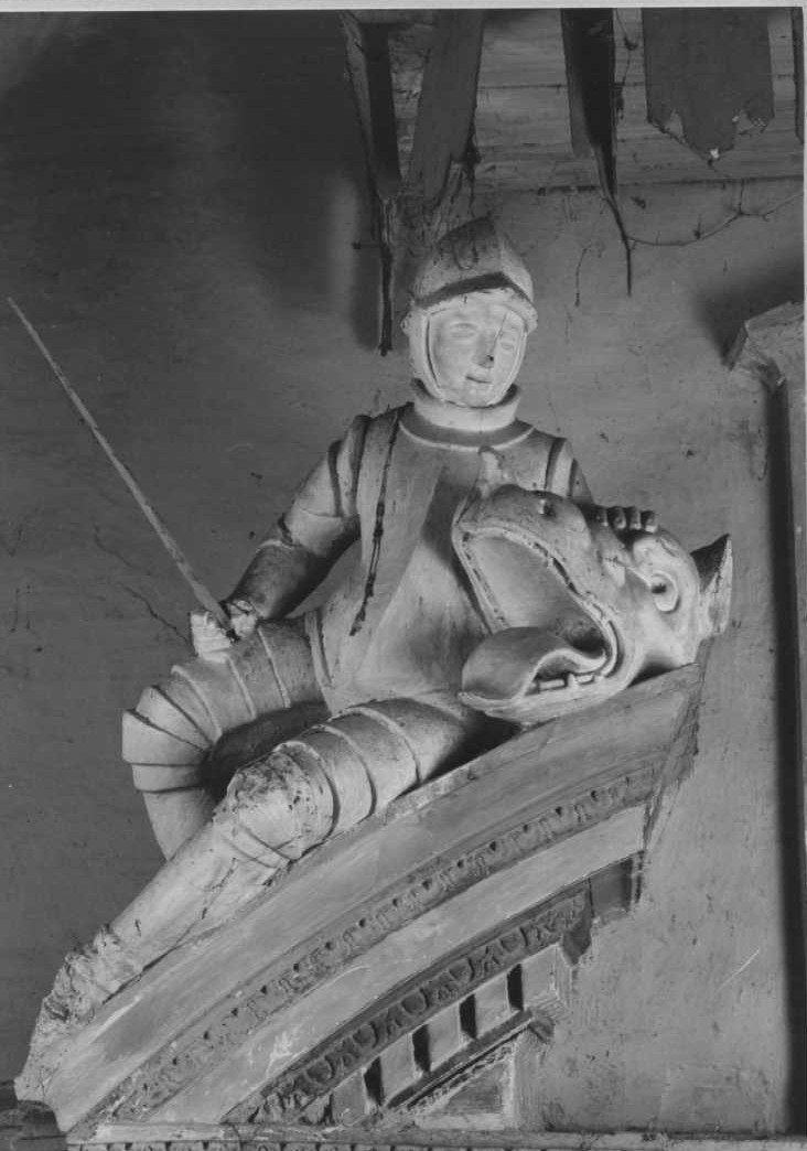 Santo (statua) - bottega marchigiana (metà sec. XVII)