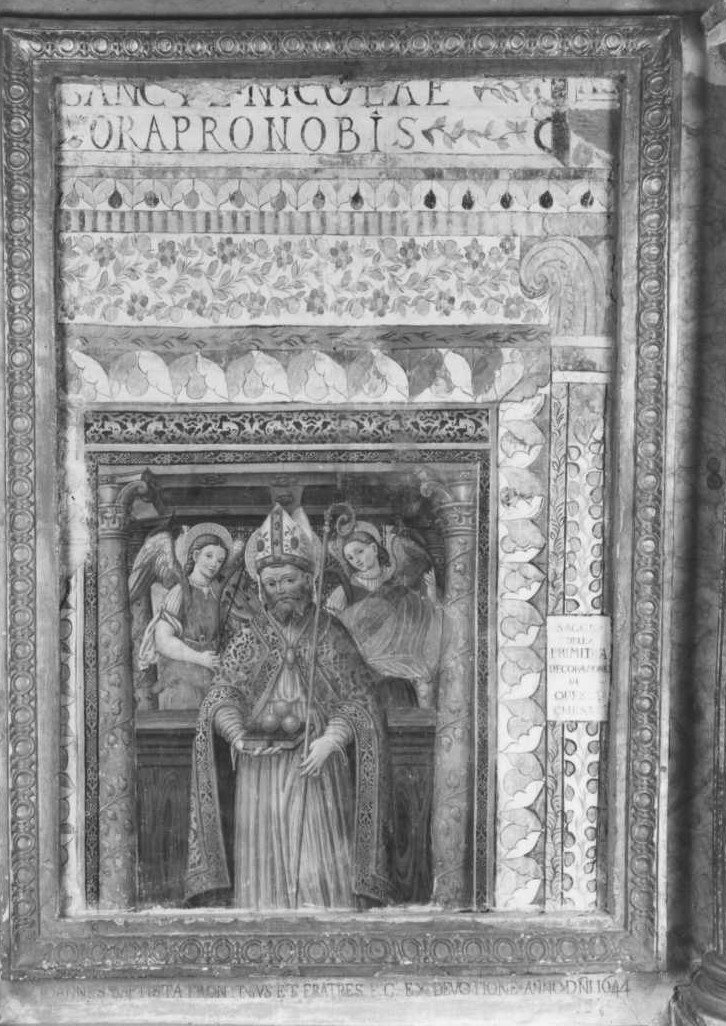 San Nicola di Bari (dipinto) - ambito marchigiano (seconda metà sec. XV)