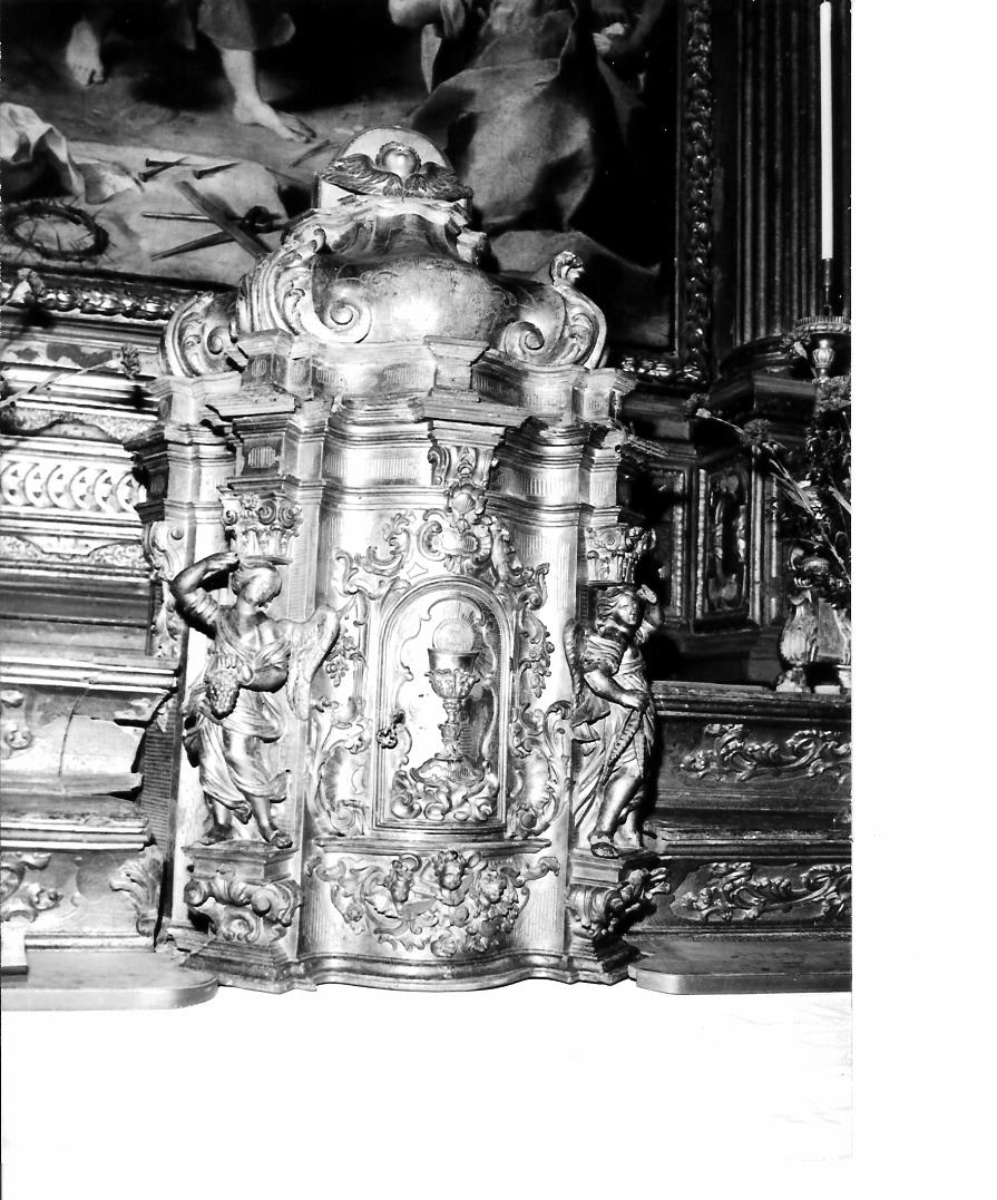 ciborio - bottega marchigiana (fine/inizio secc. XVII/ XVIII)