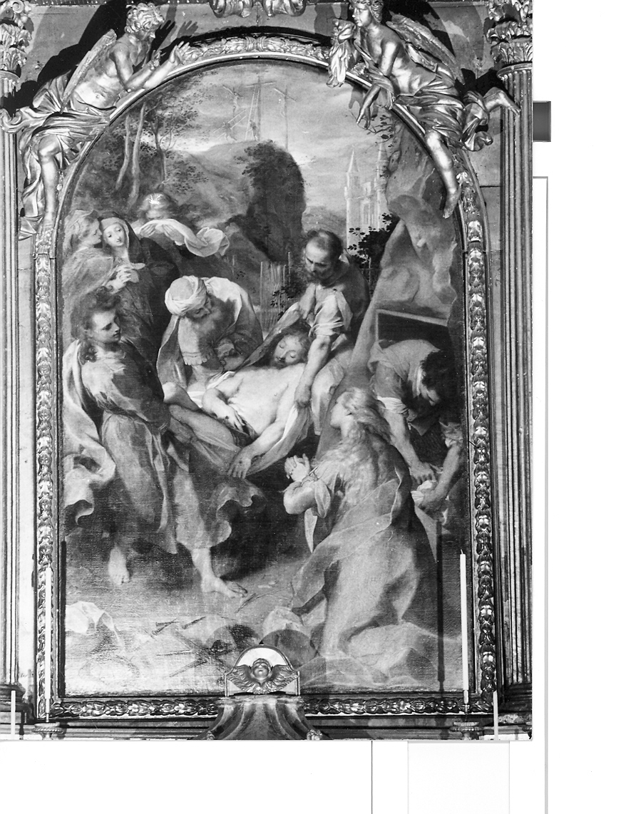 trasporto di Cristo al sepolcro (dipinto) di Fiori Federico detto Barocci (sec. XVI)
